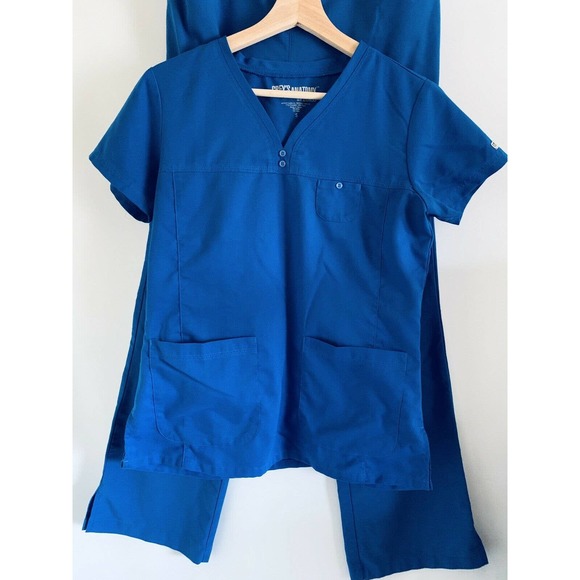Grey's Anatomy Pants - Grey's Anatomy Scrub Navy Blue Set Size S